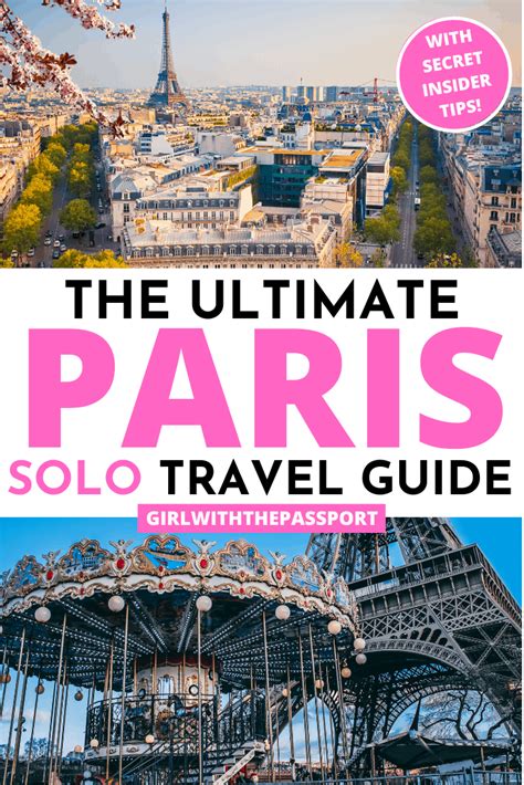 Solo Travel Paris
