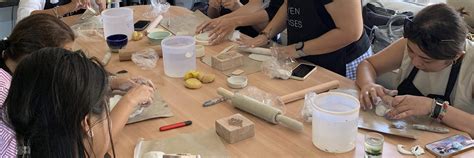 Solo Travel clay workshop