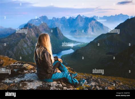 Solo Traveler Enjoying