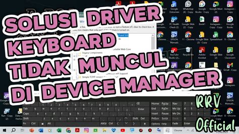Memperbarui Driver Keyboard asus