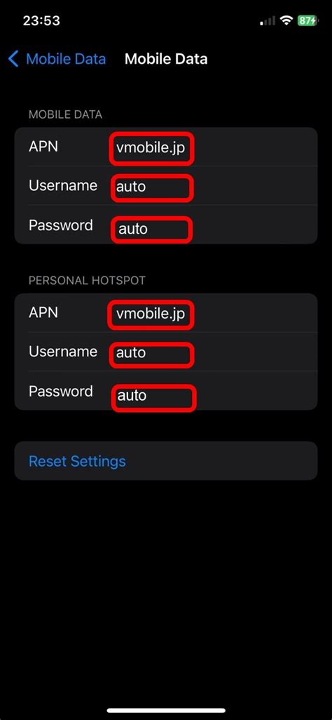 Solution 2. Remove Previous APN Changes