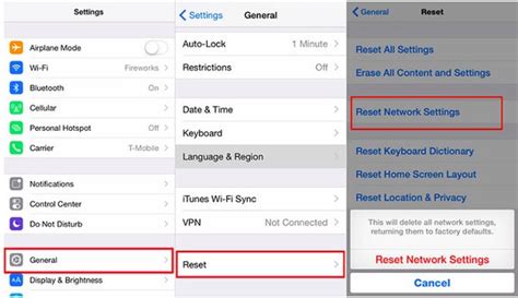 Solution 6. Reset Network Settings