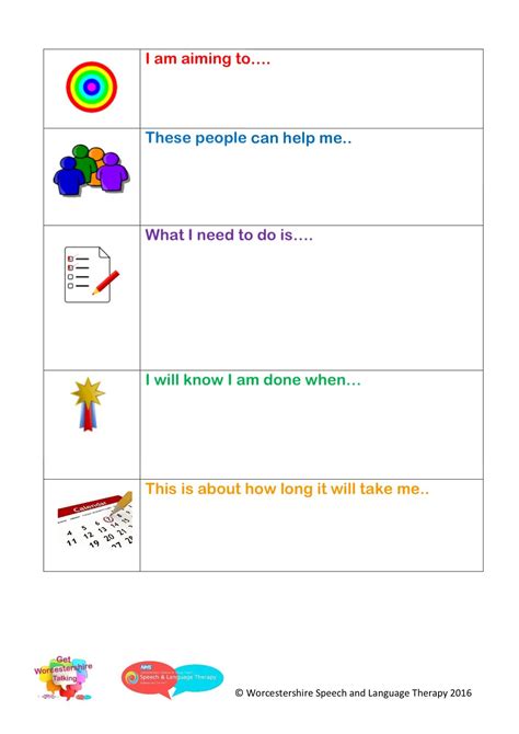 Solution Focussed Therapy Worksheets