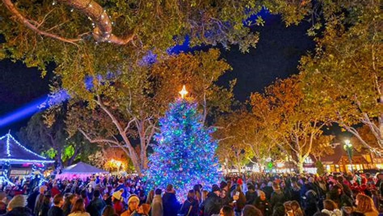 Solvang Tree Lighting 2024