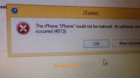 Solve iOS Update or Restore Error of iOS Devices