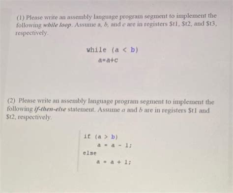 Solved: Write An Assembly Program That Will Examine An Inp Chegg.com