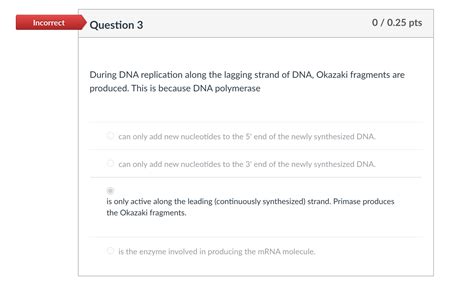 Solved Incorrect Question 3 0 / 2.5 Pts During September | Chegg.com
