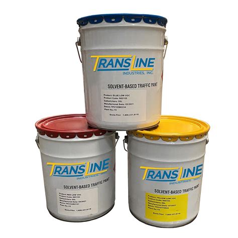Solvent-Based Traffic Paint