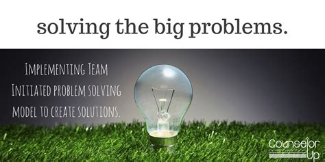 Solving the big problems