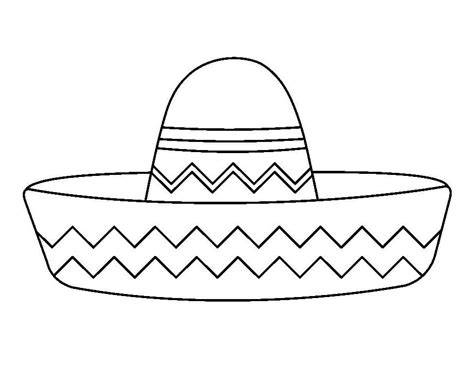 Sombrero Coloring Page