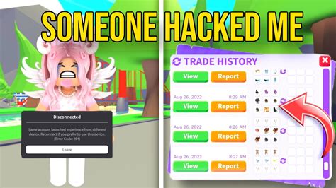 Someone Hacked My Roblox Adopt Me Account! - YouTube