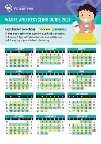 Somerset Recycling Calendar