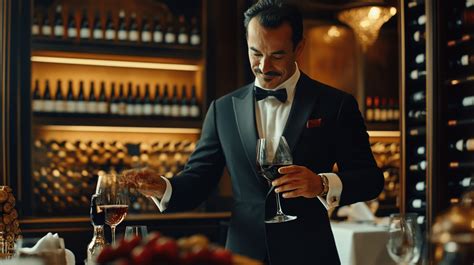 Sommelier Explaining Pairing