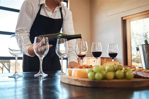 Sommelier at Restaurant