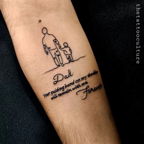 10 Best Son Tattoo Ideas For Dad 2019