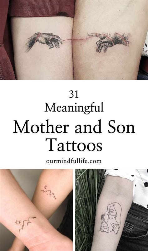 Son Tattoos For Mom