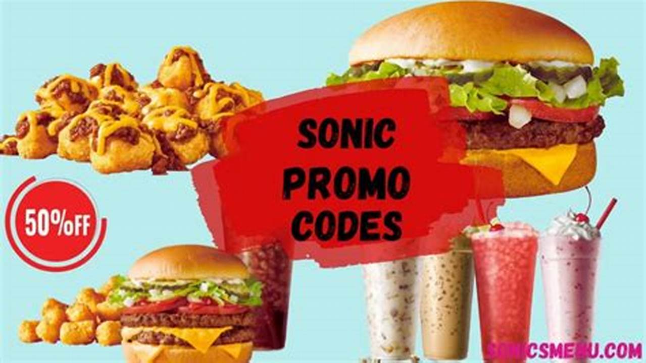 Sonic Drive-In Promo Codes 2024 Roblox