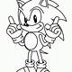 Sonic The Hedgehog Free Printable Coloring Pages