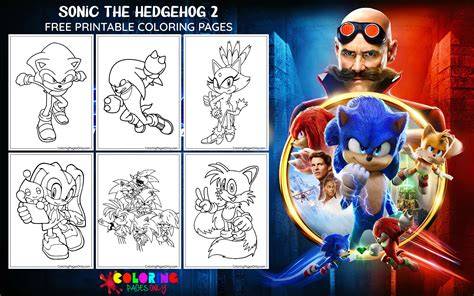 Sonic 2 Color Pages