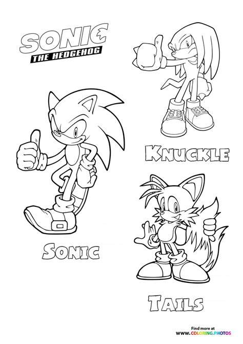 Sonic 2 Coloring Page