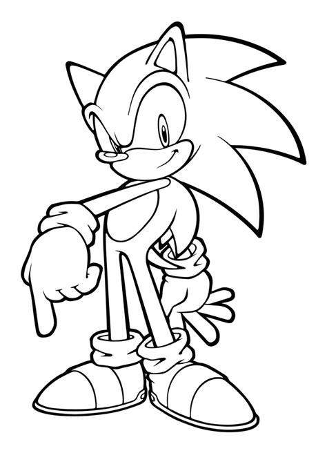 Sonic Ausmalbilder