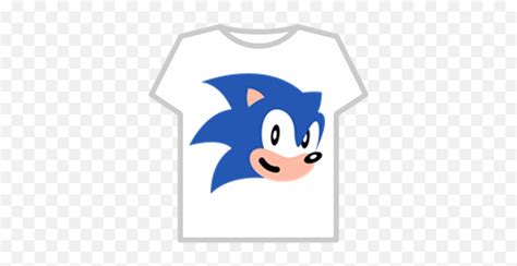 Sonic Face Transparent - Roblox Sonic T Shirt Roblox Free Png 