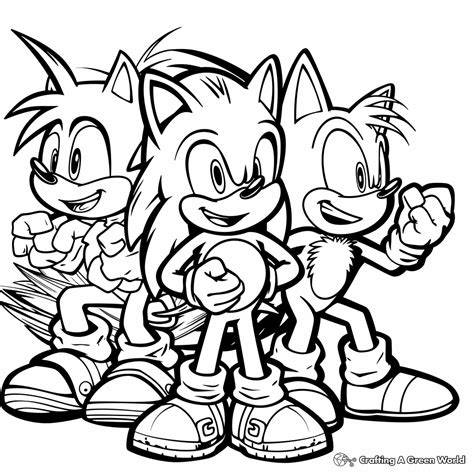 Sonic Pages To Color
