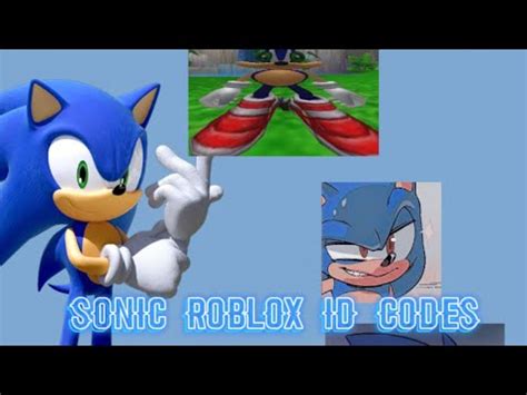 Sonic Roblox ID codes - YouTube