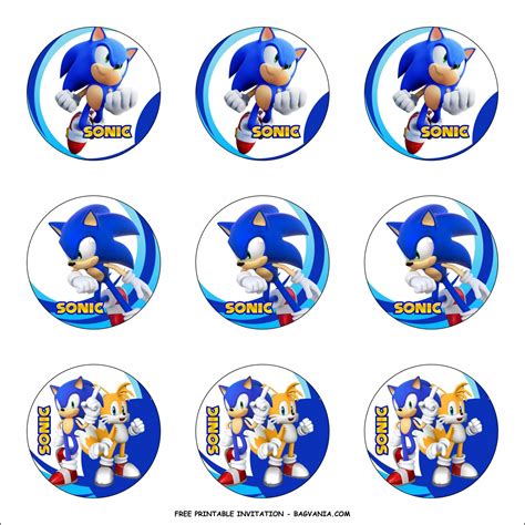 Sonic The Hedgehog Free Birthday Printables