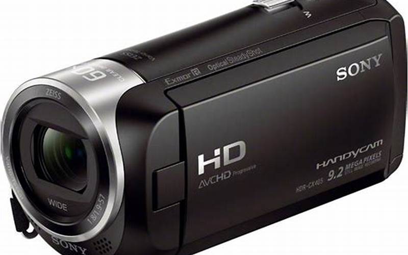 Sony Handycam Hdr Cx405 Design