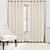 Soothing Neutrals: Beige and Cream Curtains for a Serene Ambiance