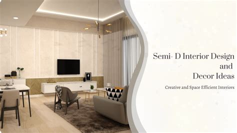 Sophisticated Charm: Elevate Your Space with Trendsetting Semi-D Interior Design Ideas!