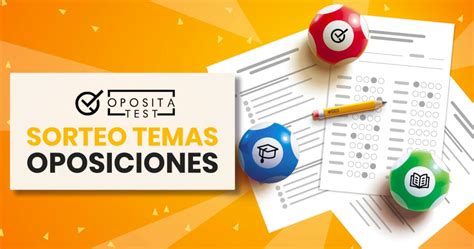 Sorteo Temas Oposiciones Probabilidad