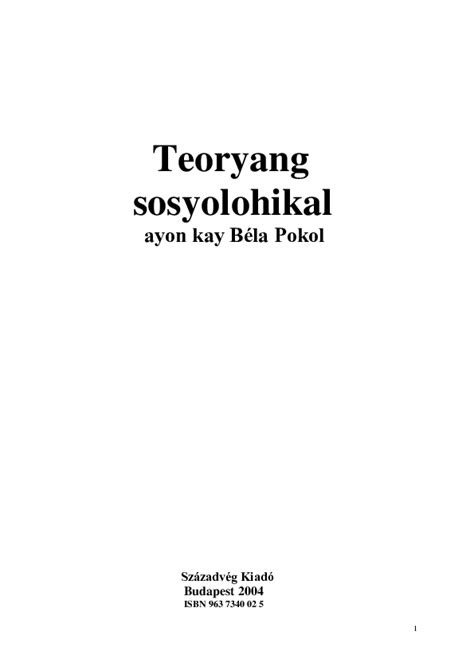 Sosyolohikal na Perspektibo: Pag-unawa sa Lipunan at mga Suliranin Nito