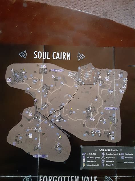 Soul Cairn Skyrim Map