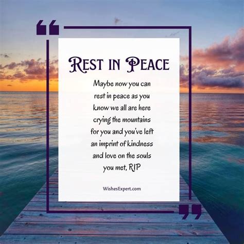 Soul Rest In Peace Messages