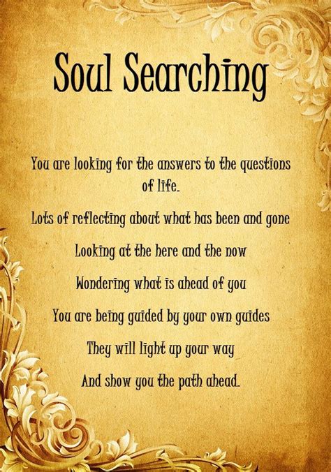 Soul Searching Quotes