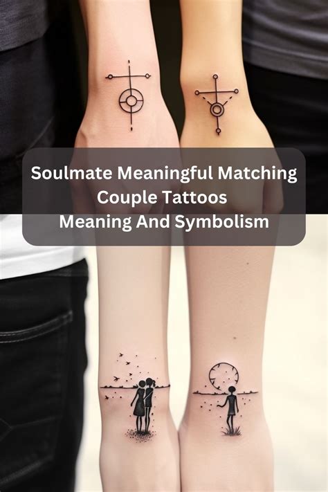 Soulmate Matching Tattoos Couples