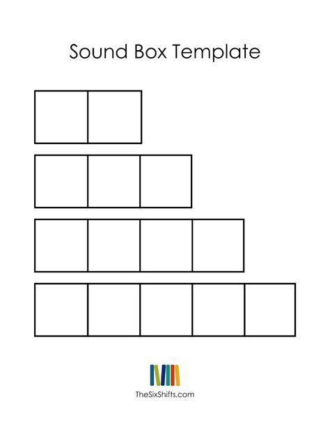 Sound Boxes Printable