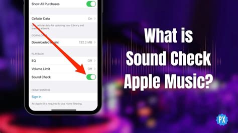 Sound Check in Apple Music