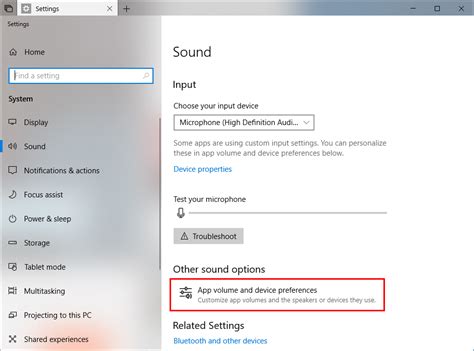 Sound Inputs in Windows