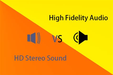 Sound Quality and Audio Fidelity