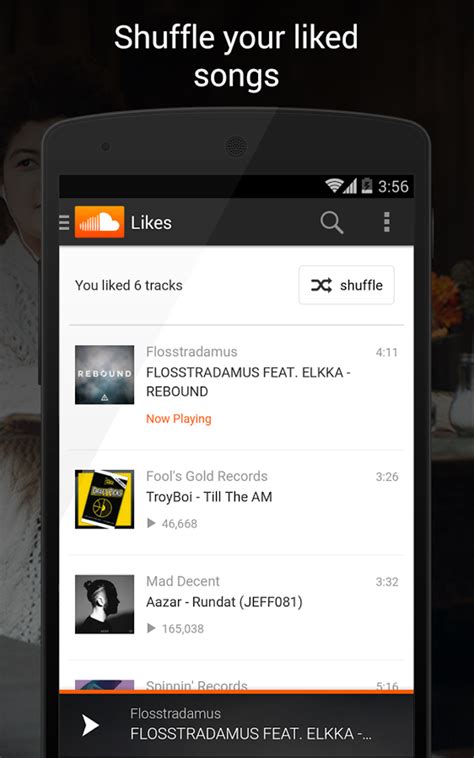SoundCloud for Android Phones Image