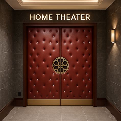 Soundproof Home Theater Doors