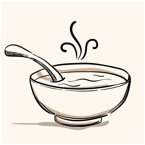 Soup Bowl Drawing