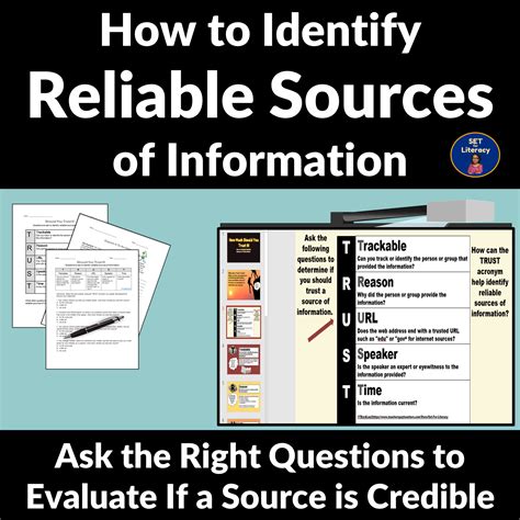 Sources for Reliable Information