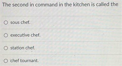 Sous Chef: The Second in Command Paycheck