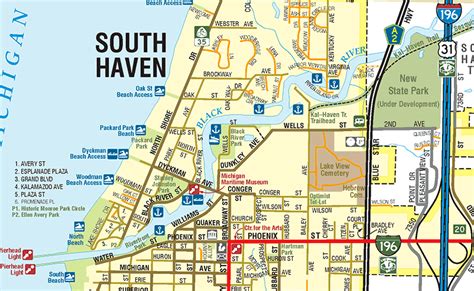 South Haven Michigan Map