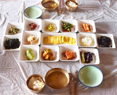 South Korean breakfast