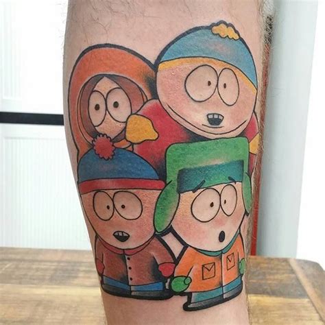 50 South Park Tattoo Ideas For Men Animated Designs